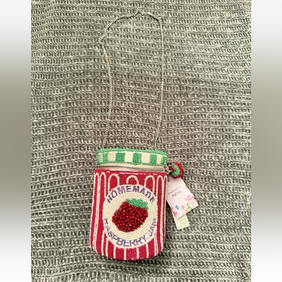 Beaded Homemade Raspberry Jam Bag New Viral 2026 Trending New With Tag - Picture 6 of 12